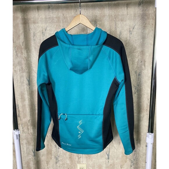 Pearl Izumi Symphony Thermal Hoodie Womens Size Large Lined 1/4 Zip Cycling Pink - Picture 3 of 10